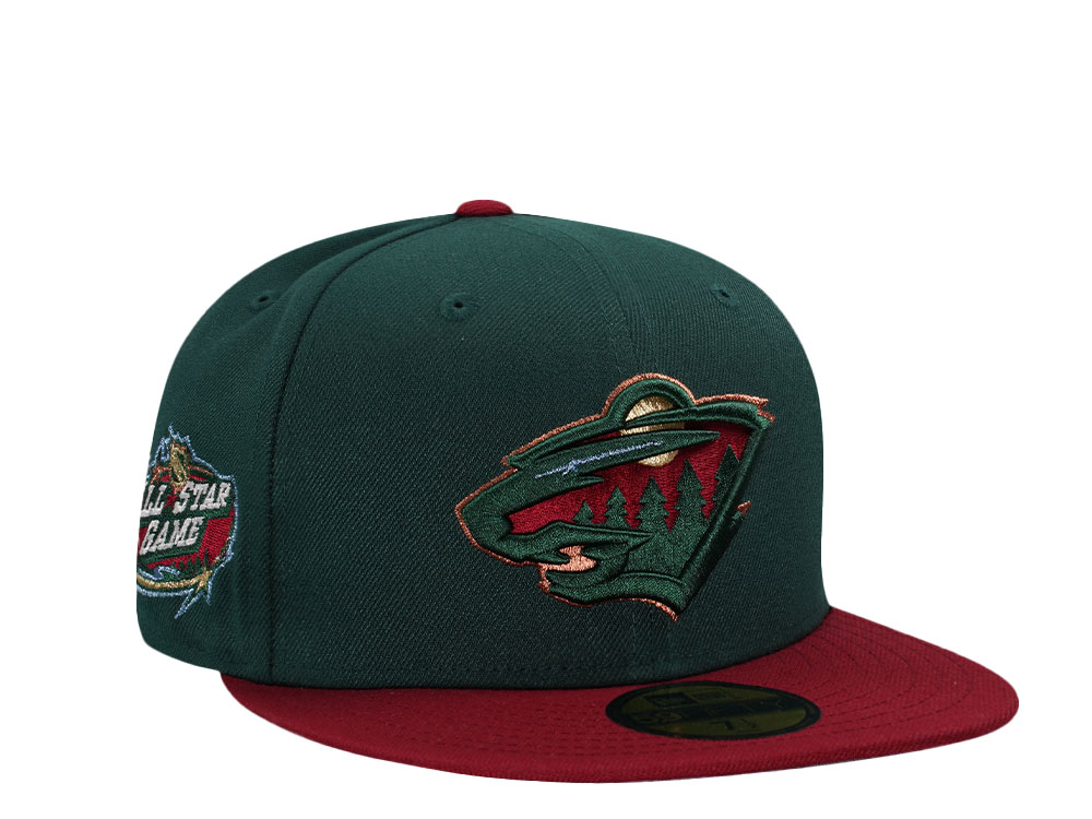 New Era Minnesota Wild All Star Game 2004 Two Tone Edition 59Fifty Fitted Gorra