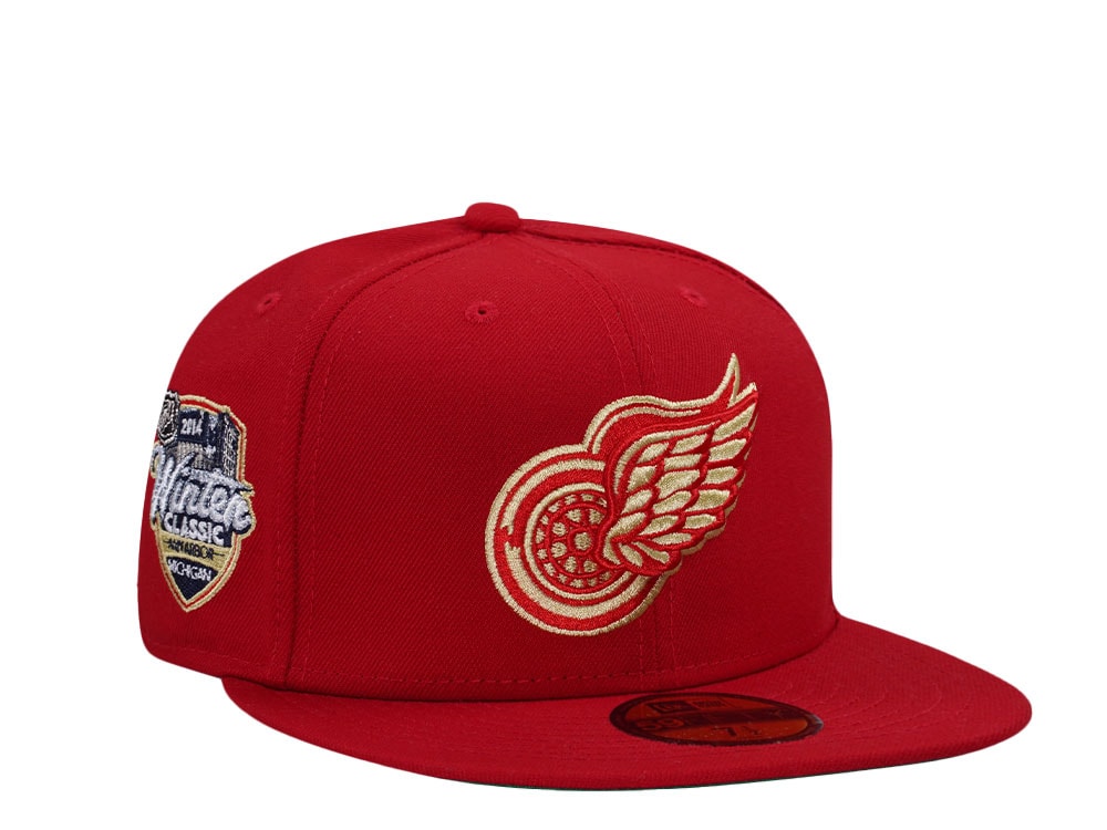 New Era Detroit Red Wings Winter Classic 2014 Throwback Prime Edition 59Fifty Fitted Gorra