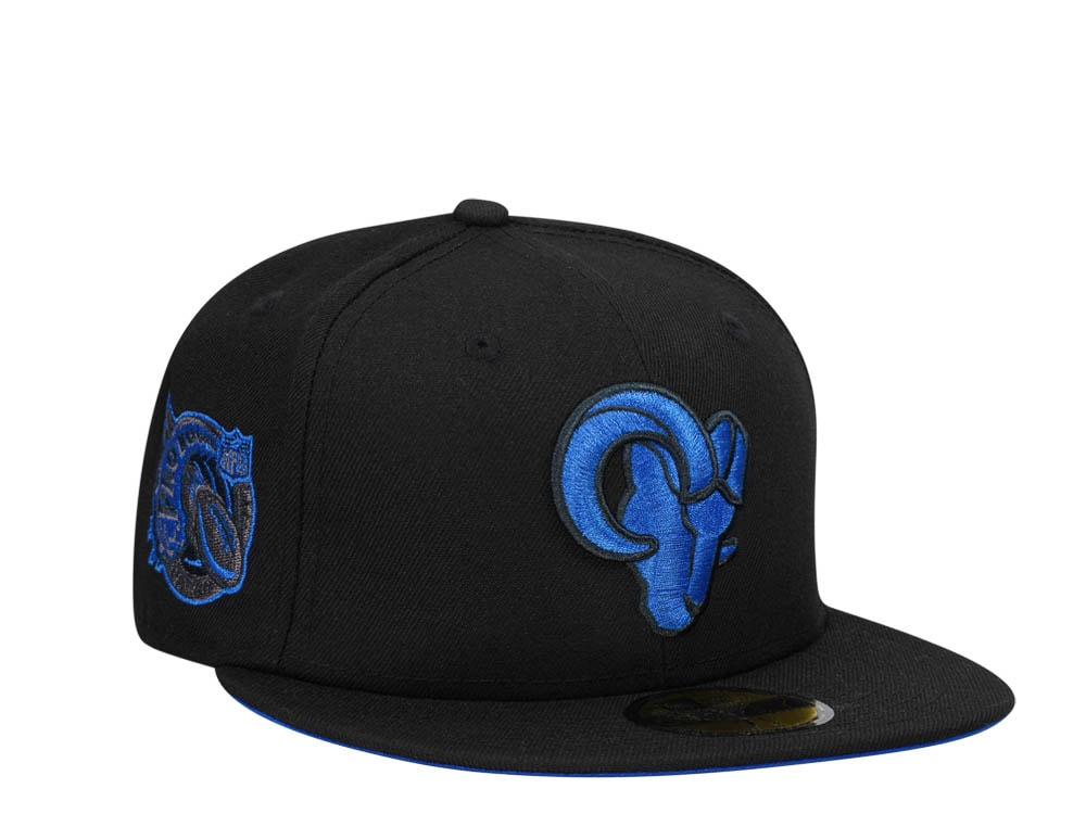 New Era Los Angeles Rams Pro Bowl Hawaii 1997 Black Blue Edition 59Fifty Fitted Gorra