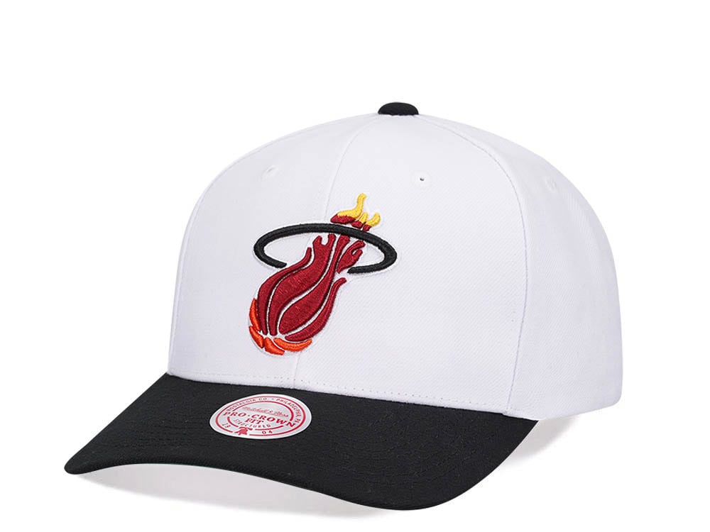 Mitchell & Ness Miami Heat Team Two Tone 2.0 Pro Snapback Gorra