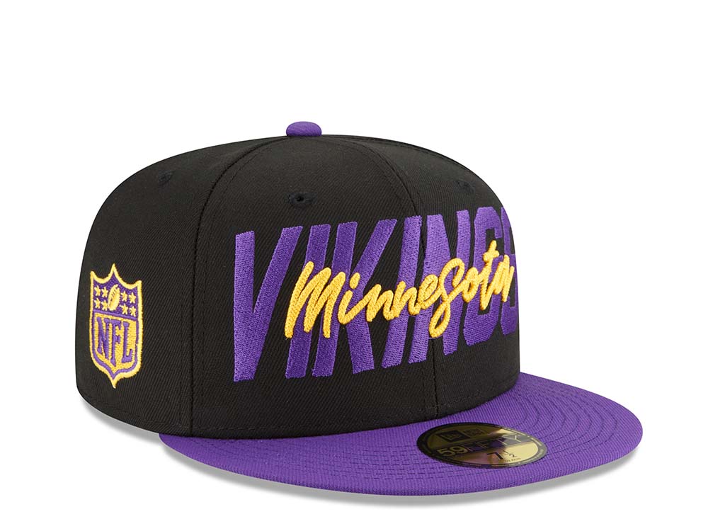 New Era Minnesota Vikings NFL Draft 22 59Fifty Fitted Cap