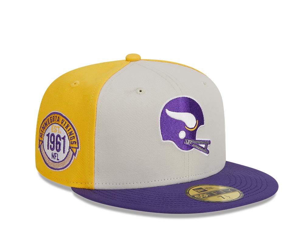 New Era Minnesota Vikings NFL Sideline 2023 59Fifty Fitted Gorra