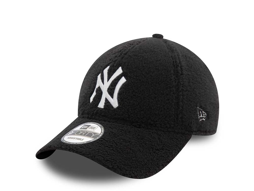 New Era New York Yankees Borg Black 9Forty Snapback Gorra