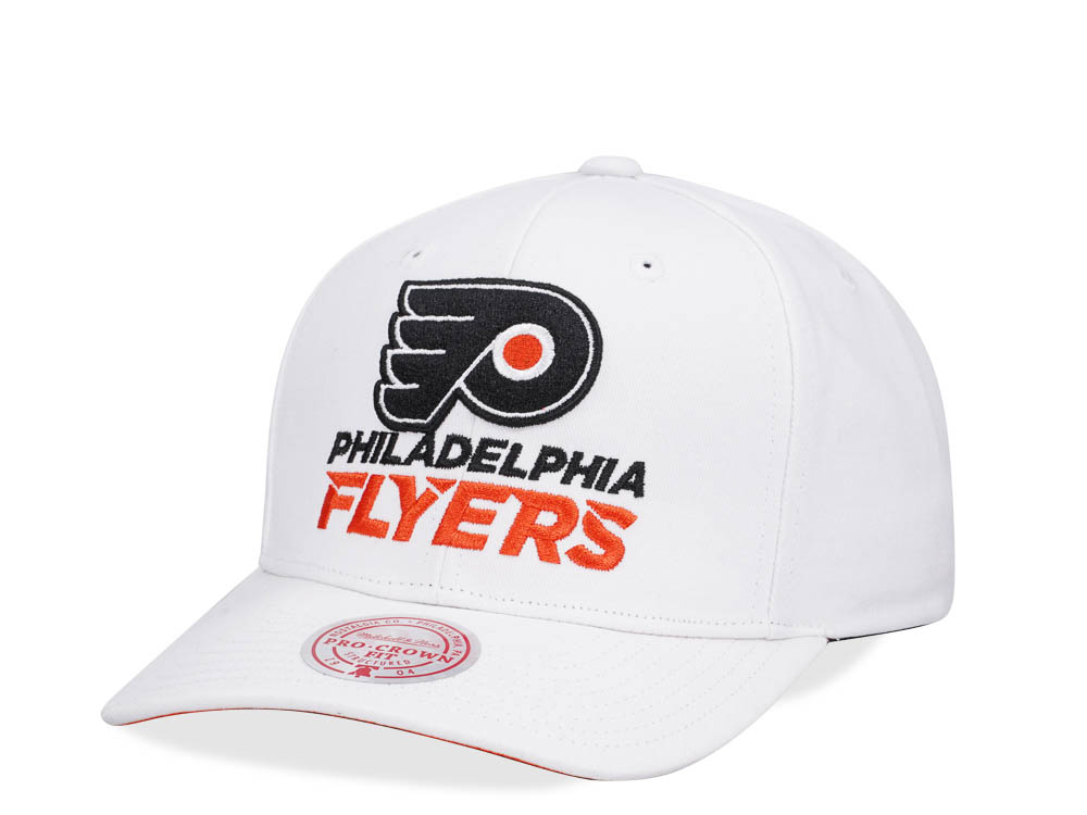 Mitchell & Ness Philadelphia Flyers All in Pro White Snapback Gorra