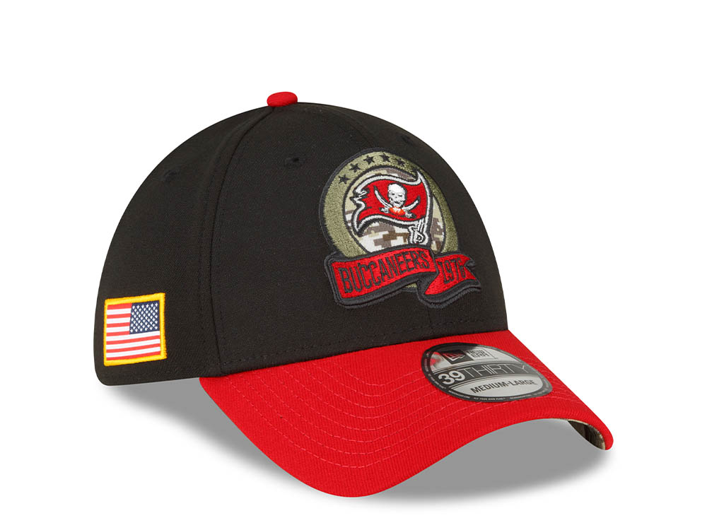 New Era Tampa Bay Buccaneers Salute to Service 2022 39Thirty Stretch Gorra