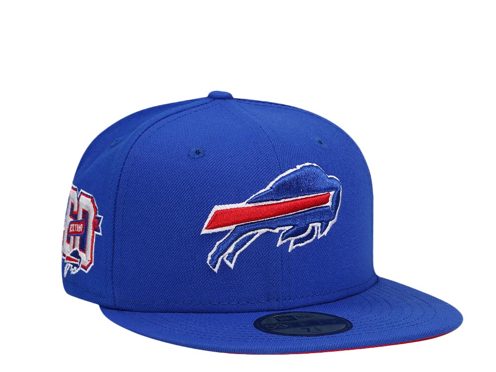 New Era Buffalo Bills  60th Anniversary Blue Prime Edition 59Fifty Fitted Gorra