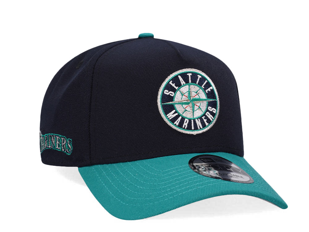 New Era Seattle Mariners Navy Classic Edition 9Forty Snapback Gorra