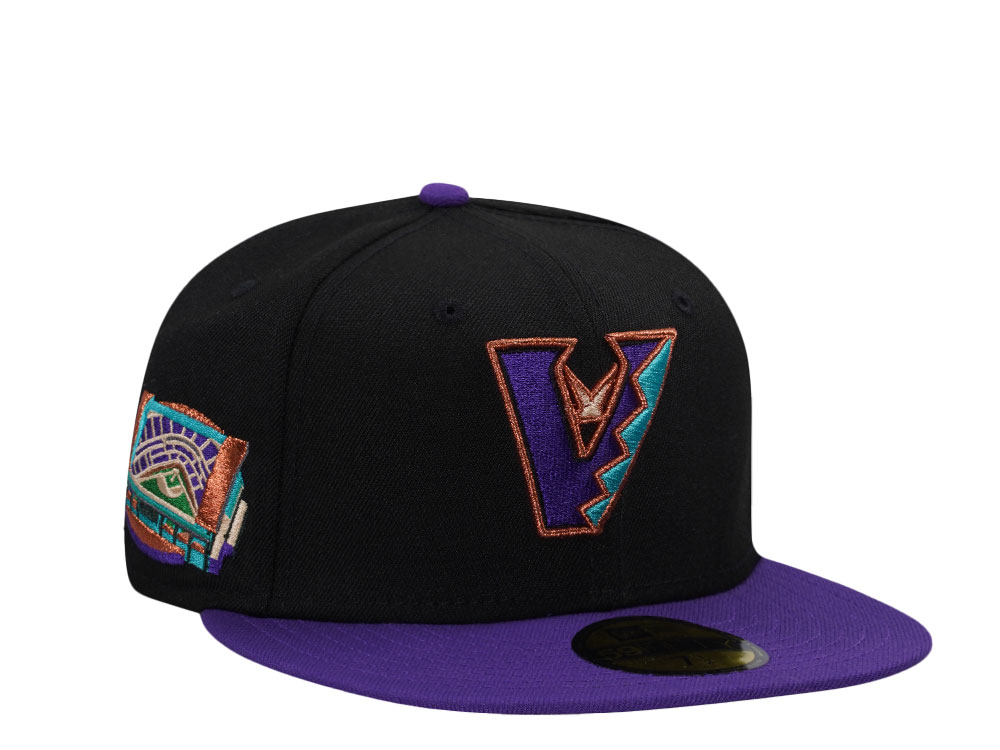 New Era Arizona Diamondbacks Stadium Patch Two Tone Edition 59Fifty Fitted Gorra