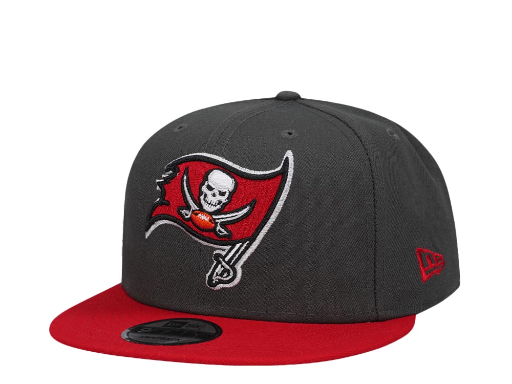 New Era Tampa Bay Buccaneers Gray Red Two Tone Classic Edition 9Fifty Snapback Gorra