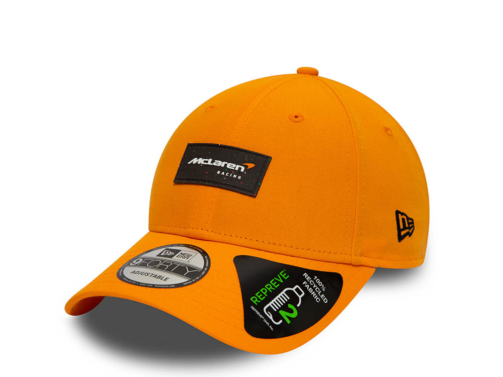 New Era Repreve McLaren Racing Orange Edition 9Forty Snapback Gorra