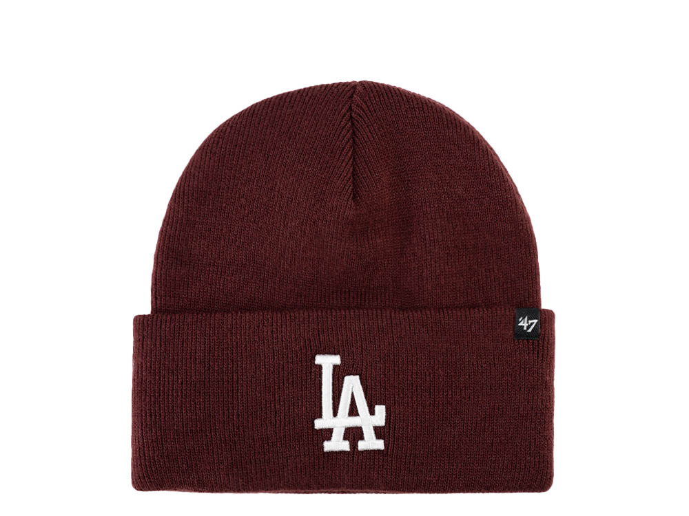 47 Brand Los Angeles Dodgers Maroon Edition Cuff Gorro