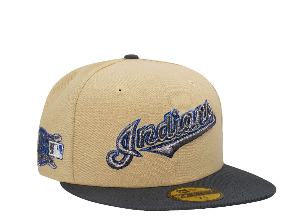 New Era Cleveland Indians All Star Game 2019 Vegas Metallic Two Tone Edition 59Fifty Fitted Gorra