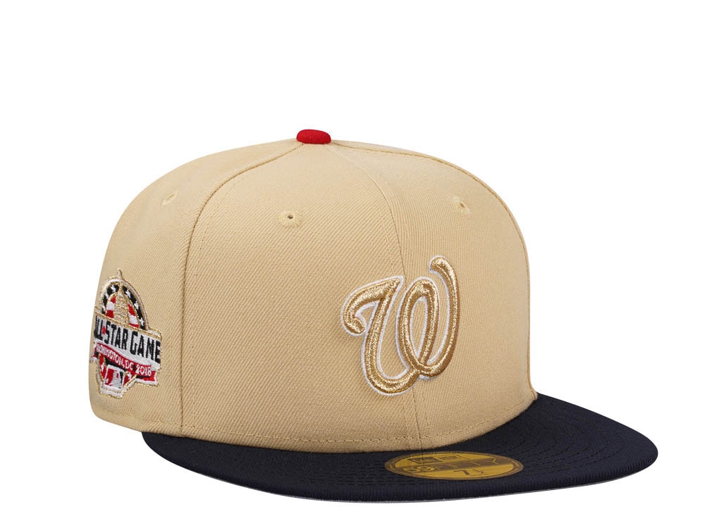 New Era Washington Nationals All Star Game 2018 Vegas Prime Two Tone Edition 59Fifty Fitted Gorra