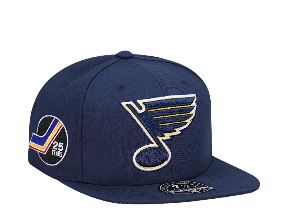 Mitchell & Ness St. Louis Blues 25 Years Edition Dynasty Fitted Gorra