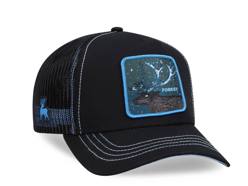 Capslab Fantastic Beasts Forest Black Blue Trucker Snapback Gorra