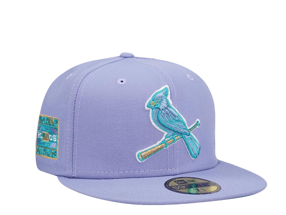 New Era St. Louis Cardinals World Series 2006 Lavender Edition 59Fifty Fitted Gorra