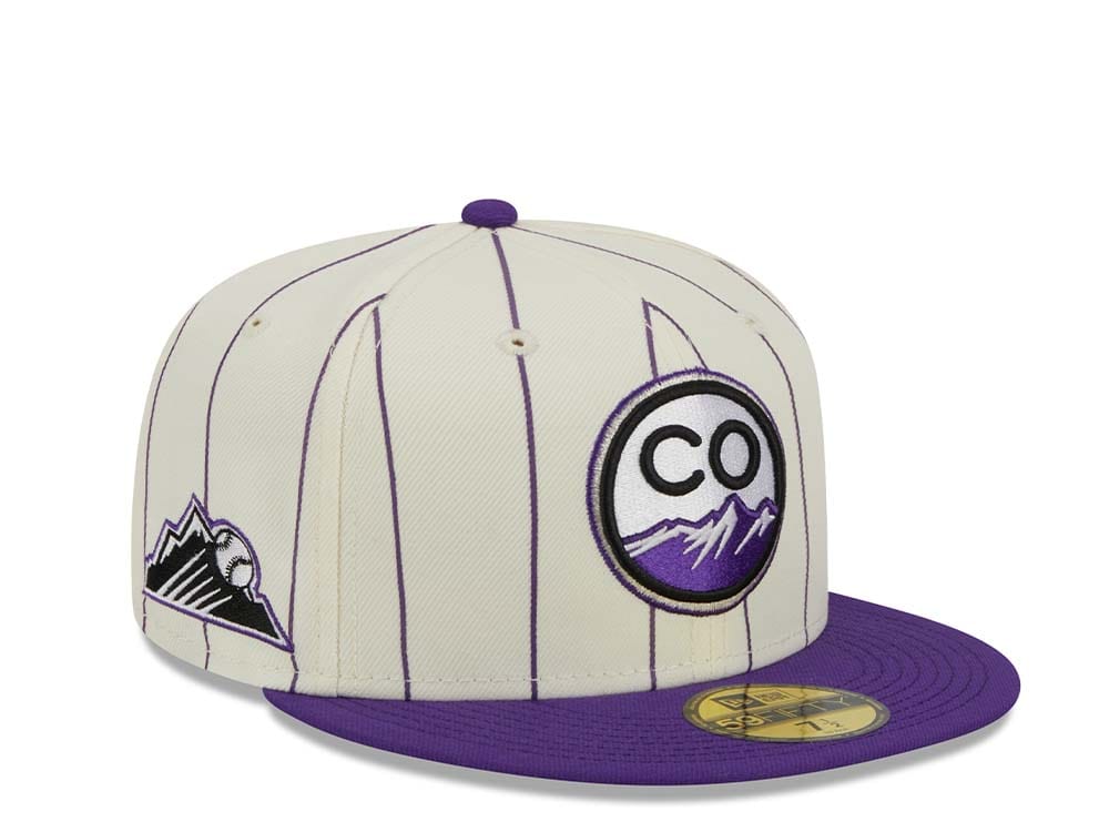 New Era Colorado Rockies Retro City Two Tone Edition 59Fifty Fitted Gorra