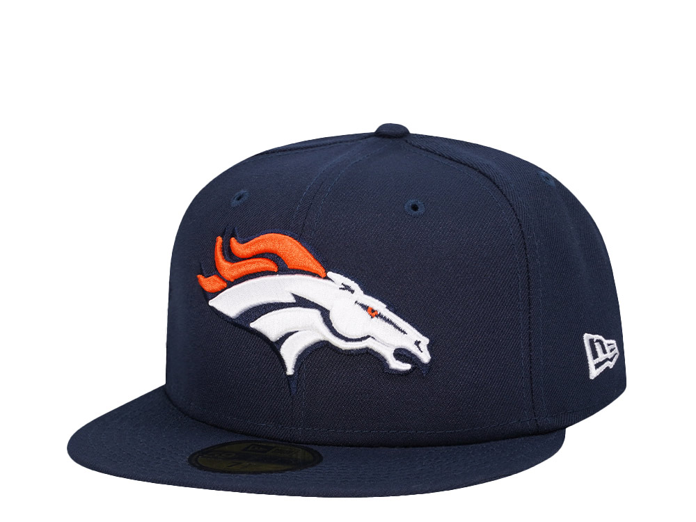 New Era Denver Broncos Navy Classic Edition 59Fifty Fitted Gorra