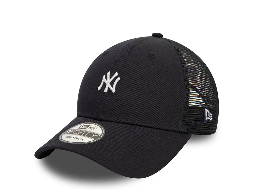 New Era New York Yankees Navy Trucker 9Forty Strapback Gorra