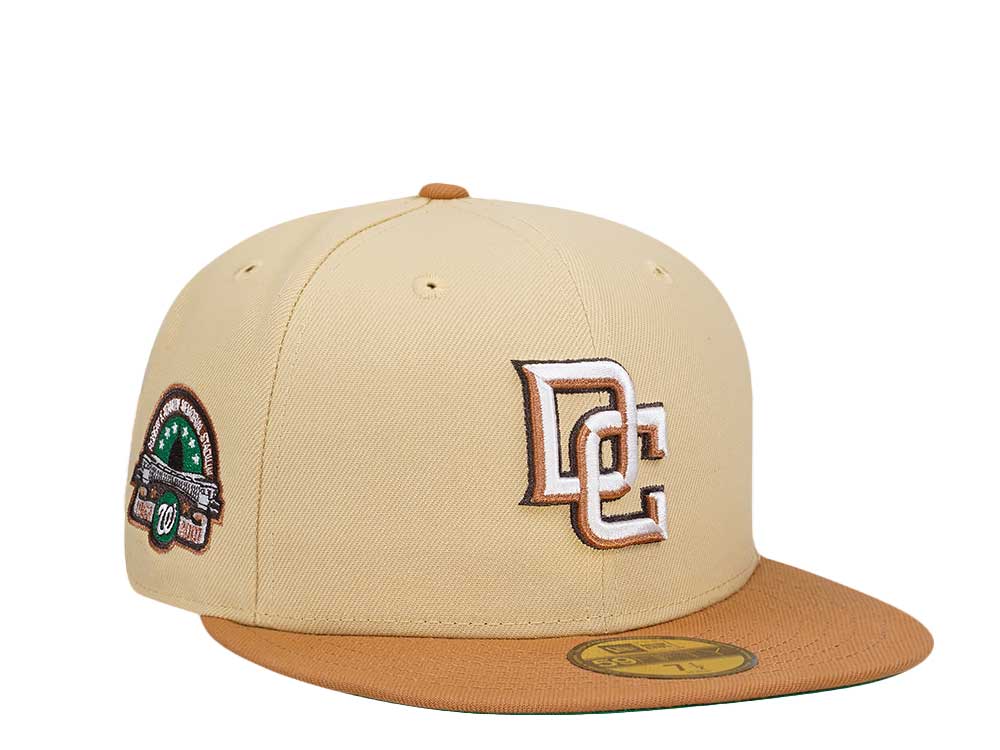 New Era Washington Nationals Stadium Anniversary Throwback Two Tone Edition 59Fifty Fitted Gorra