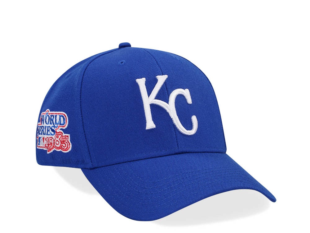 47Brand Kansas City Royals BCPTN World Series 1985 Royal Blue Sure Shot MVP Snapback Gorra