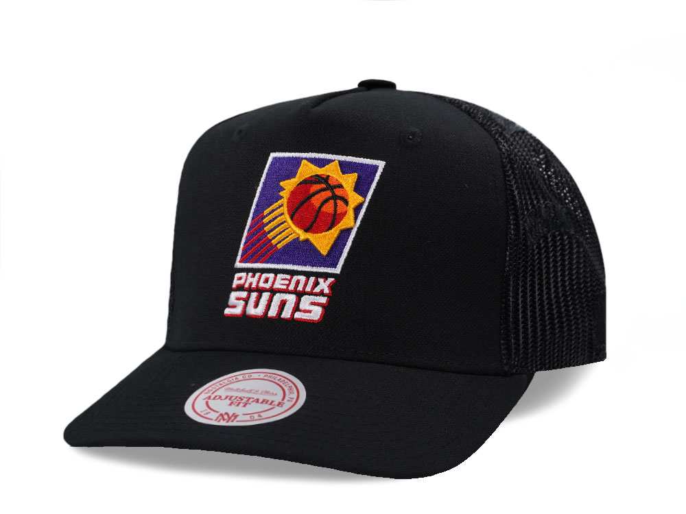 Mitchell & Ness Phoenix Suns Black Monogram Trucker Edition Snapback Gora