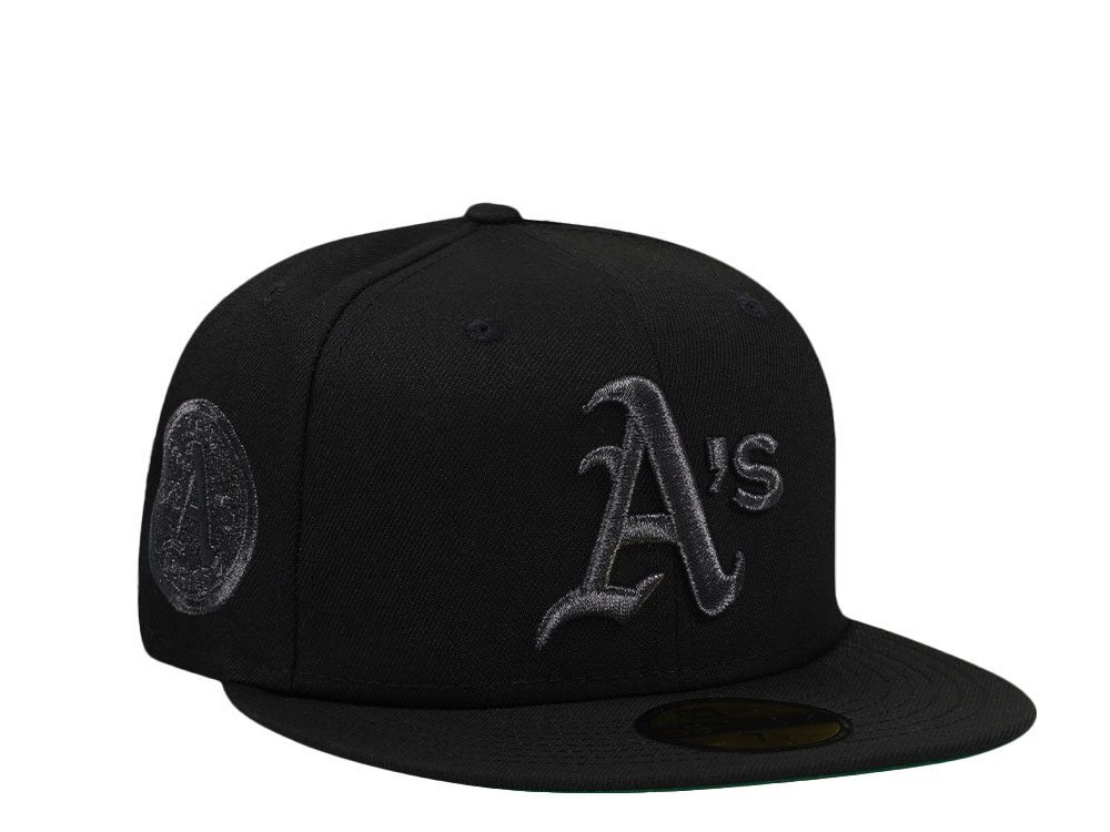 New Era Oakland Athletics World Series 1973 Liquid Titanium Edition 59Fifty Fitted Gorra