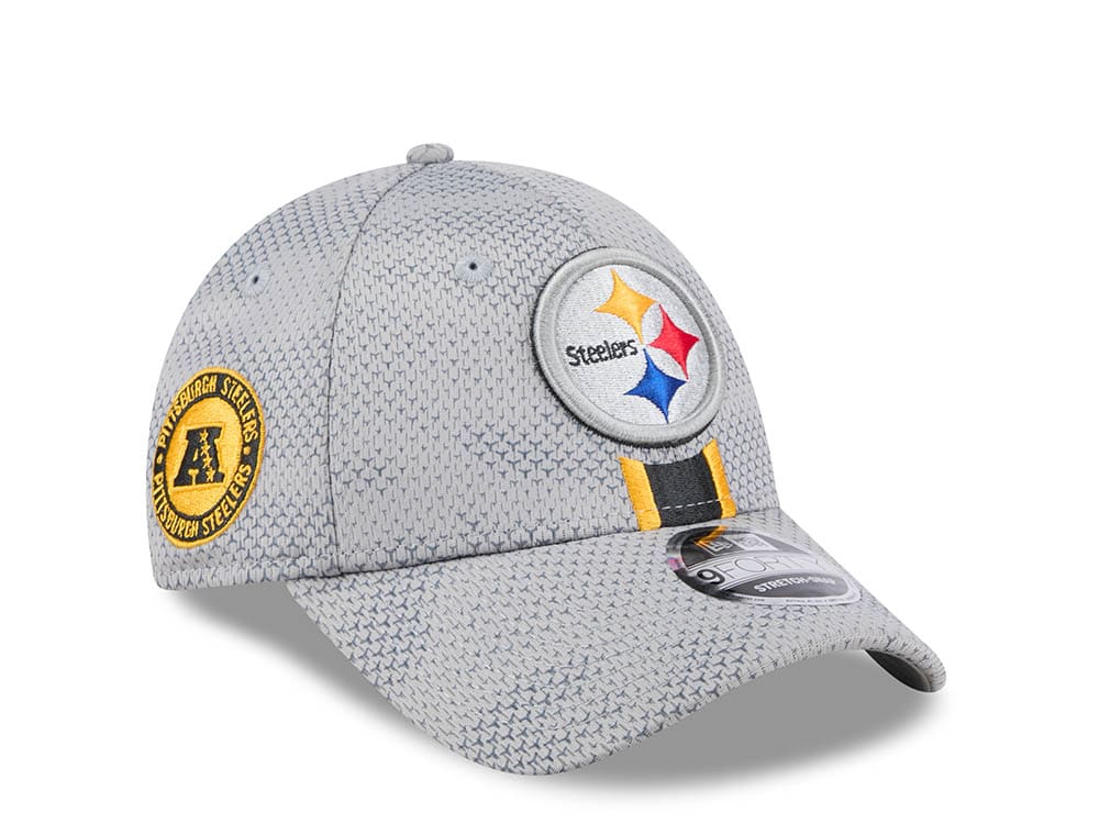 New Era Pittsburgh Steelers Sideline 2024 9Forty Stretch Snapback Casquette