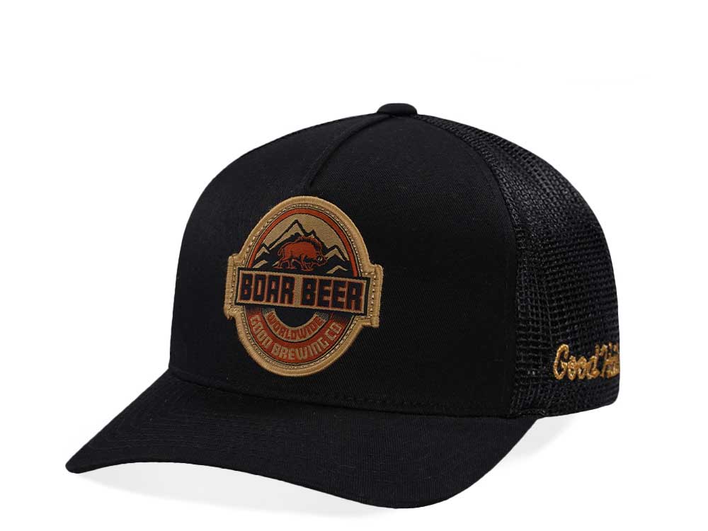 Good Hats Boar Beer Brewings Trucker Edition Snapback Gorra