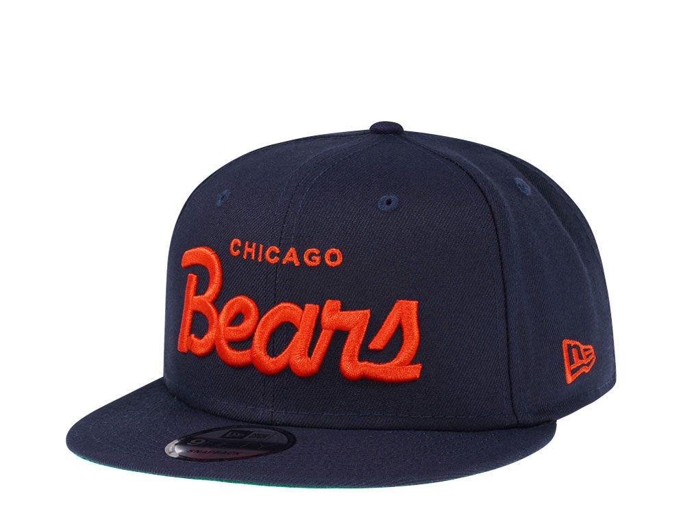 New Era Chicago Bears Script Edition 9Fifty Snapback Gorra