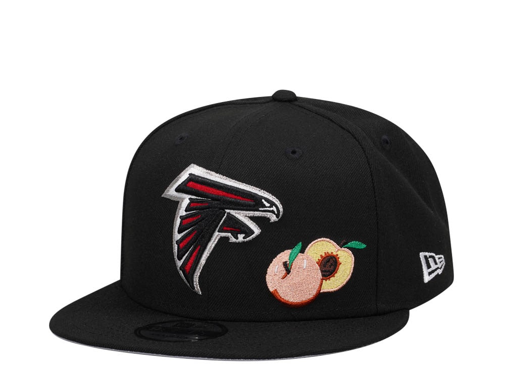 New Era Atlanta Falcons Black Peach Edition 9Fifty Snapback Gorra