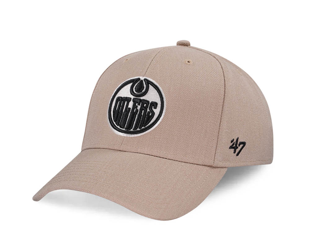 47Brand Edmonton Oilers Vintage Khaki MVP Snapback Gorra