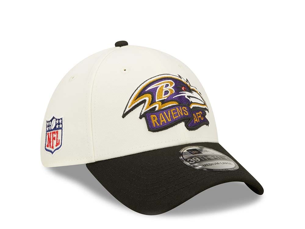 New Era Baltimore Ravens NFL Sideline 2022 39Thirty Stretch Gorra