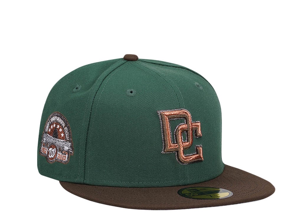 New Era Washington Nationals Prime Metallic Two Tone Edition 59Fifty Fitted Gorra