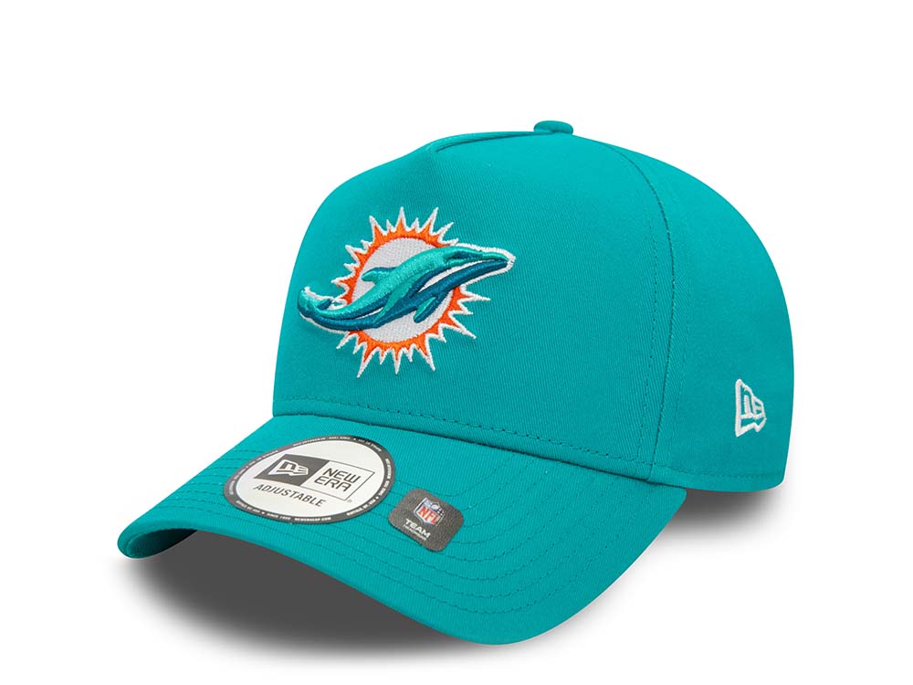 New Era Miami Dolphins Teal A Frame Snapback Gorra