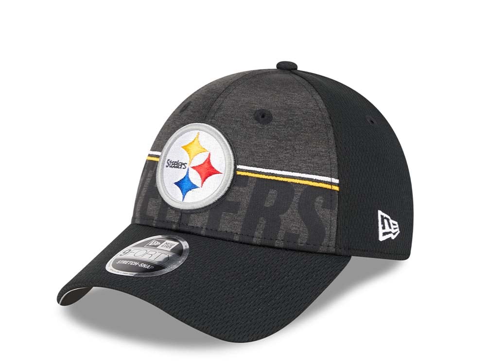 New Era Pittsburgh Steelers NFL Training Camp 23 9Forty Stretch Snapback Gorra