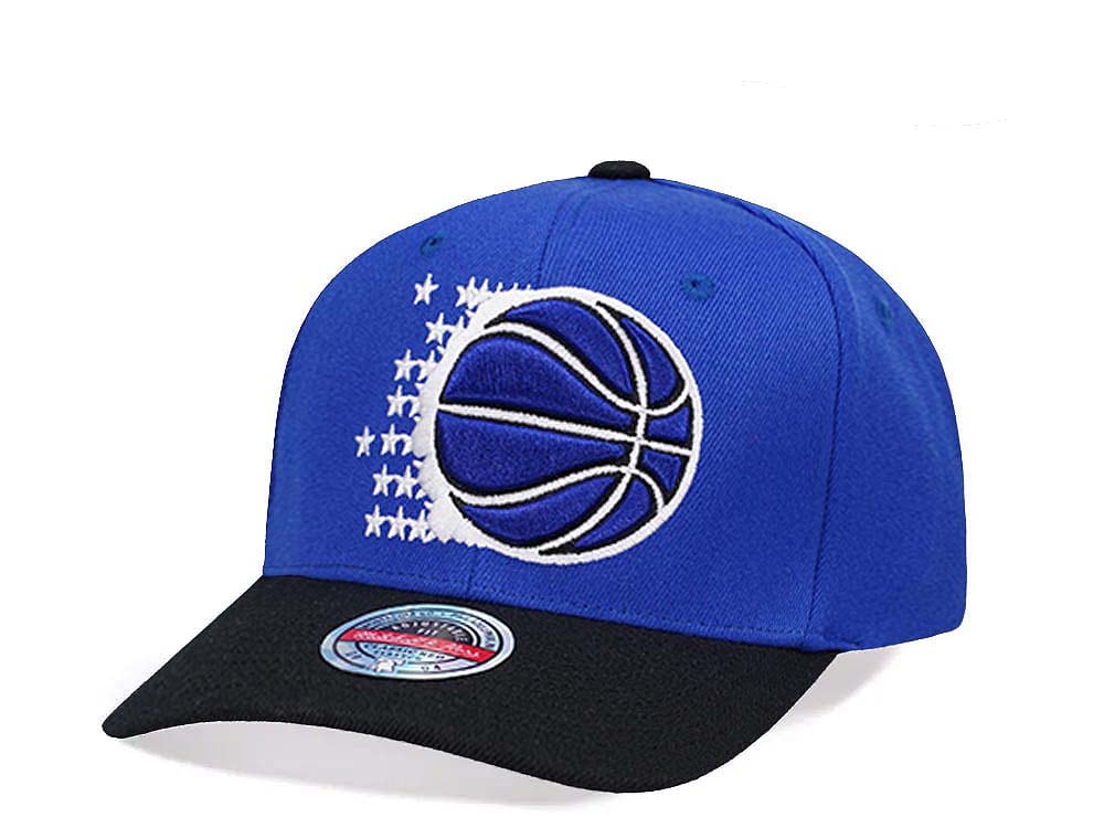 Mitchell & Ness Orlando Magic Team Two Tone 2.0 Stretch Hardwood Classic Red Flex Snapback Gorra