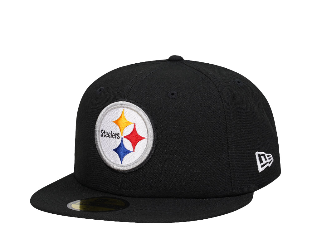 New Era Pittsburgh Steelers Black Classic Edition 59Fifty Fitted Gorra