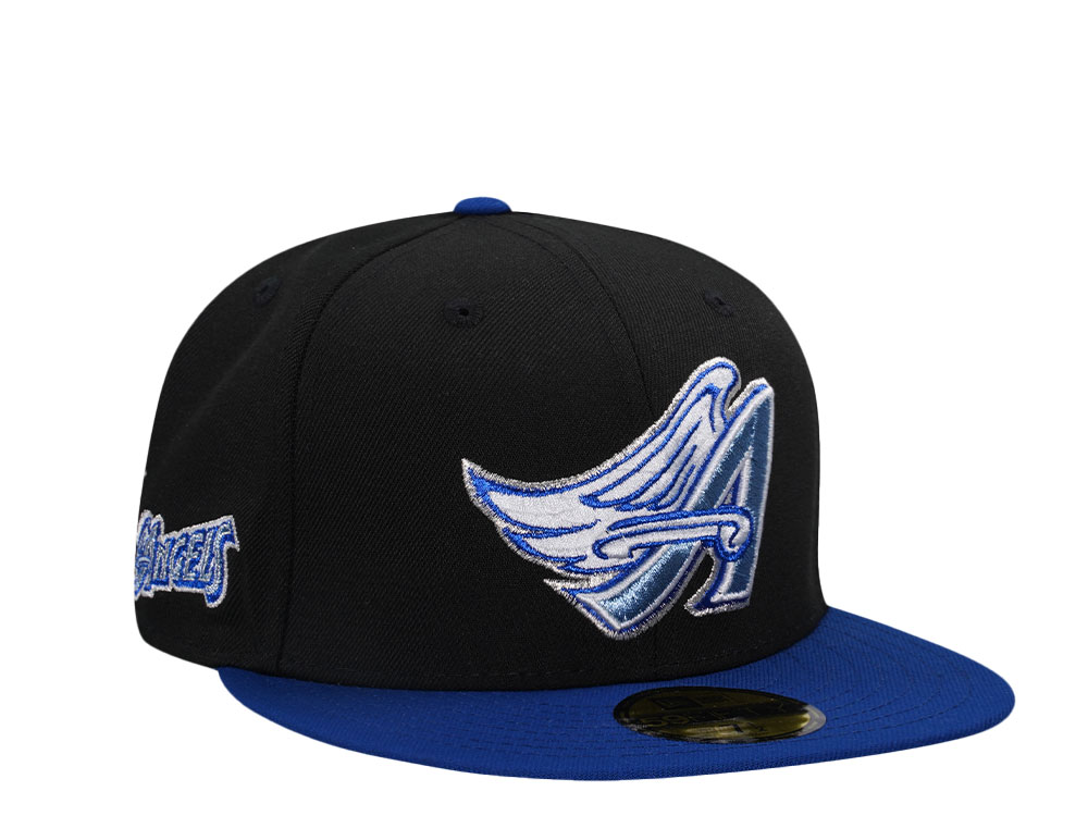 New Era Anaheim Angels Black Ice Two Tone Edition 59Fifty Fitted Gorra