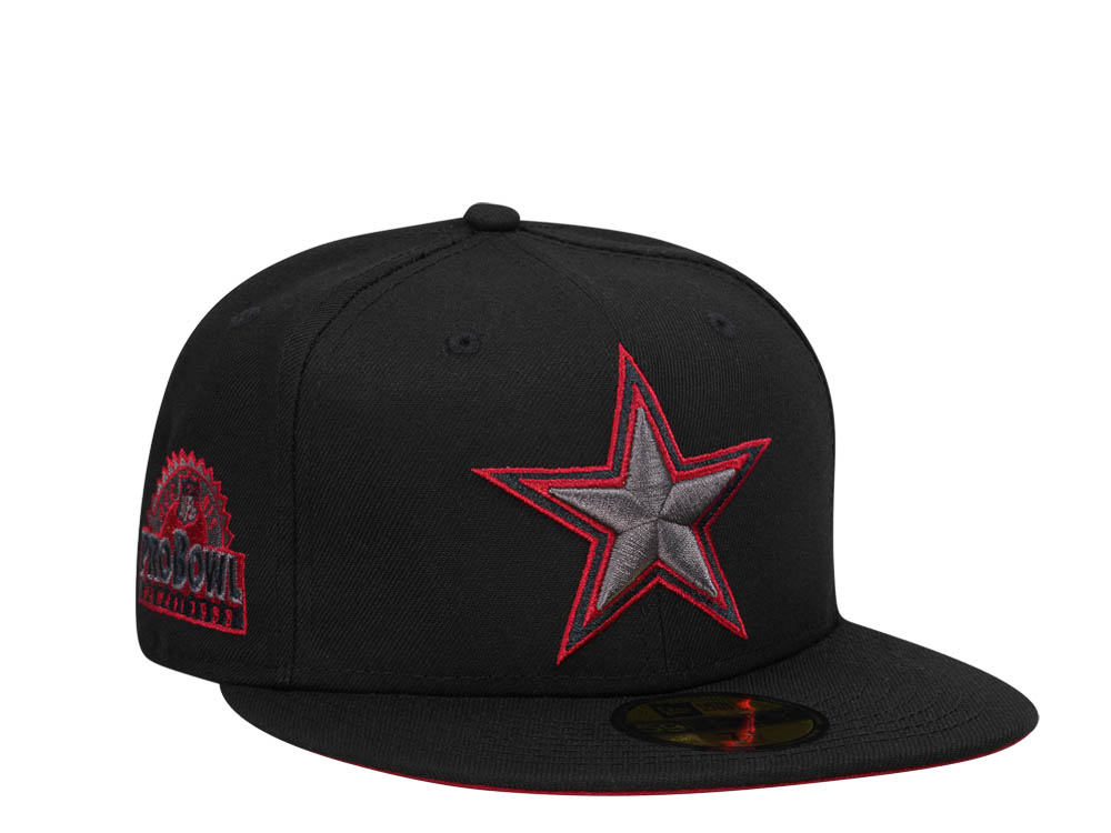 New Era Dallas Cowboys Pro Bowl Hawaii 1988 Black Edition 59Fifty Fitted Gorra