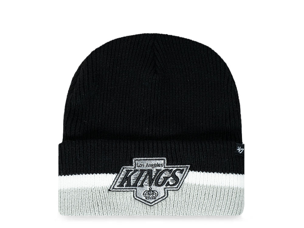 47Brand Los Angeles Kings Vintage Black Split Gorra