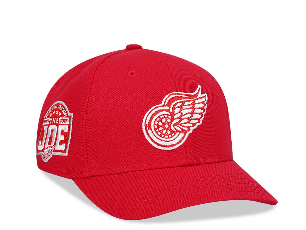 American Needle Detroit Red Wings Farewell Season the Joe Red Snapback Gorra