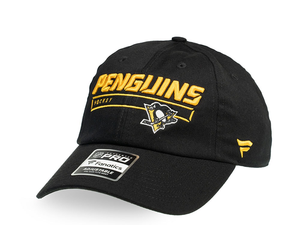 Fanatics Pittsburgh Penguins Authentic Pro Rinkside Adjustable Strapback Gorra