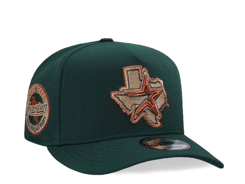 New Era Houston Astros 45 Years Copper 9Fifty A Frame Snapback Casquette