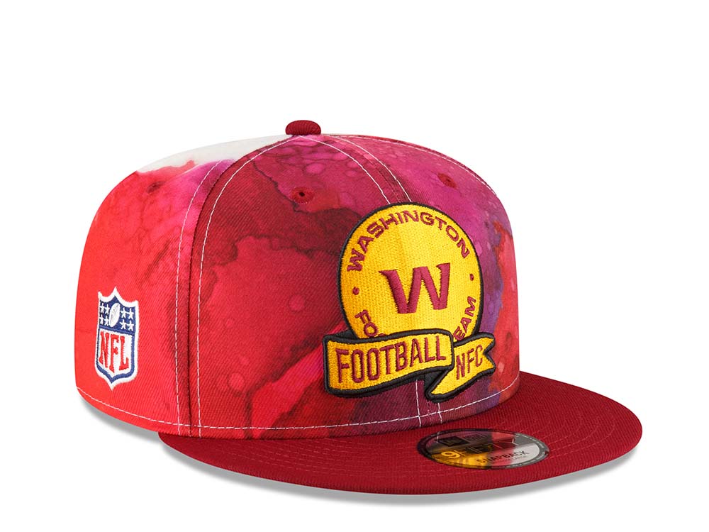 New Era Washington Football Team Ink NFL Sideline 2022 9Fifty Snapback Gorra