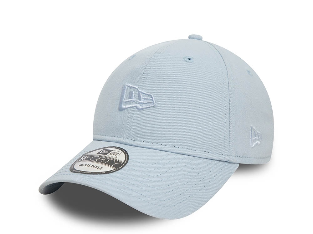 New Era Flag Pale Blue 9Forty Strapback Gorra