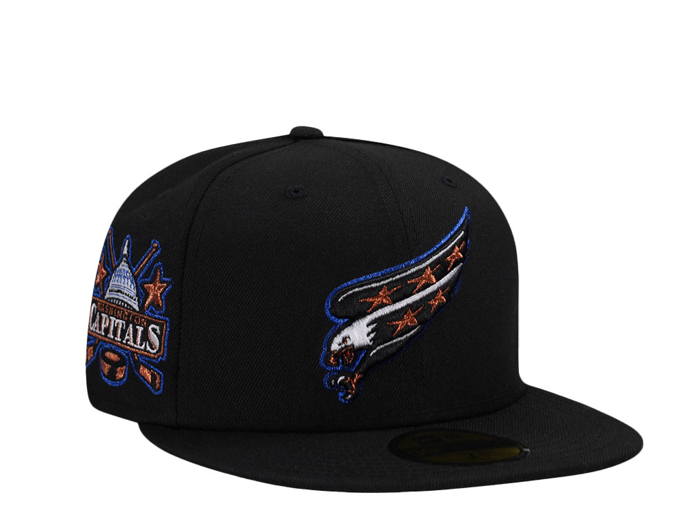 New Era Washington Capitals Screaming Eagle Black Prime Edition 59Fifty Fitted Gorra