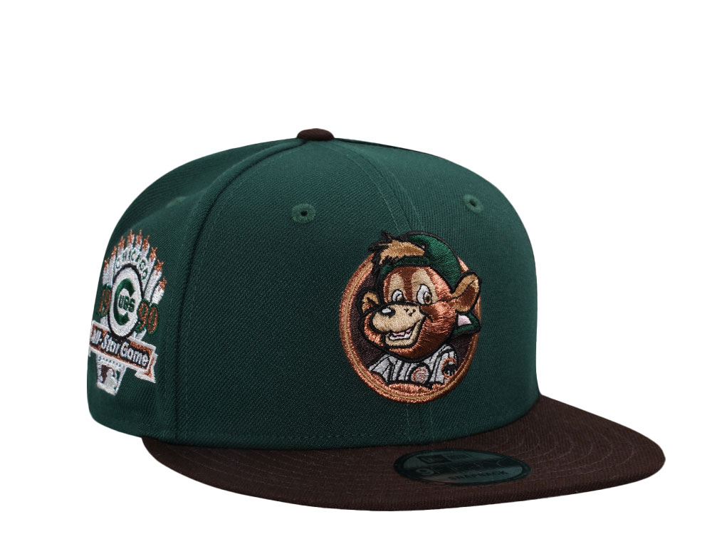 New Era Chicago Cubs All Star Game 1990 Green Copper Two Tone Edition 9Fifty Snapback Gorra