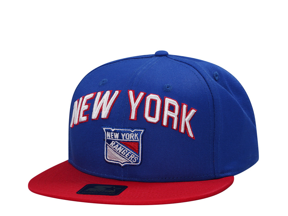 Starter New York Rangers Faceoff Two Tone Snapback Gorra