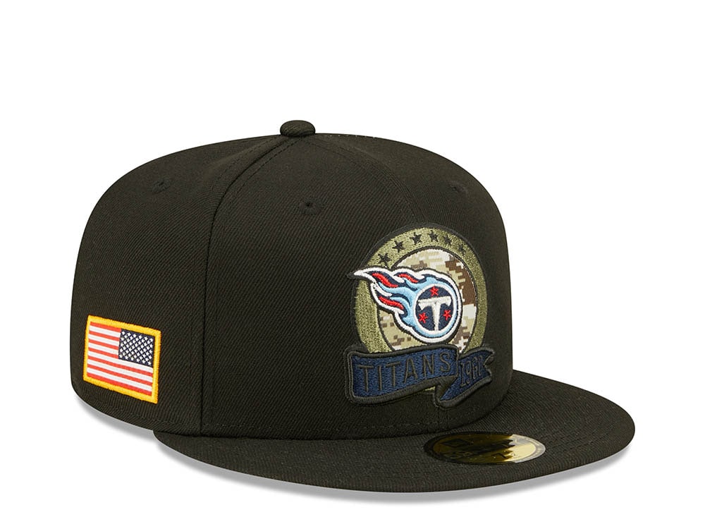 New Era Tennessee Titans Salute to Service 2022 Fitted 59Fifty Gorra